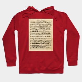 Vivaldi | Spring | Original handwritten score by Antonio Vivaldi | The four Seasons Hoodie